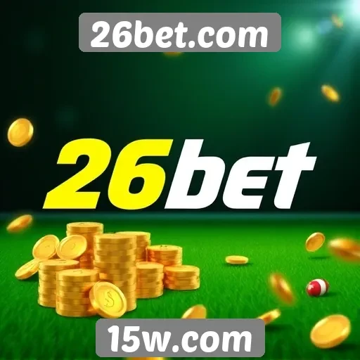 Promoções e bônus oferecidos pelo 26bet